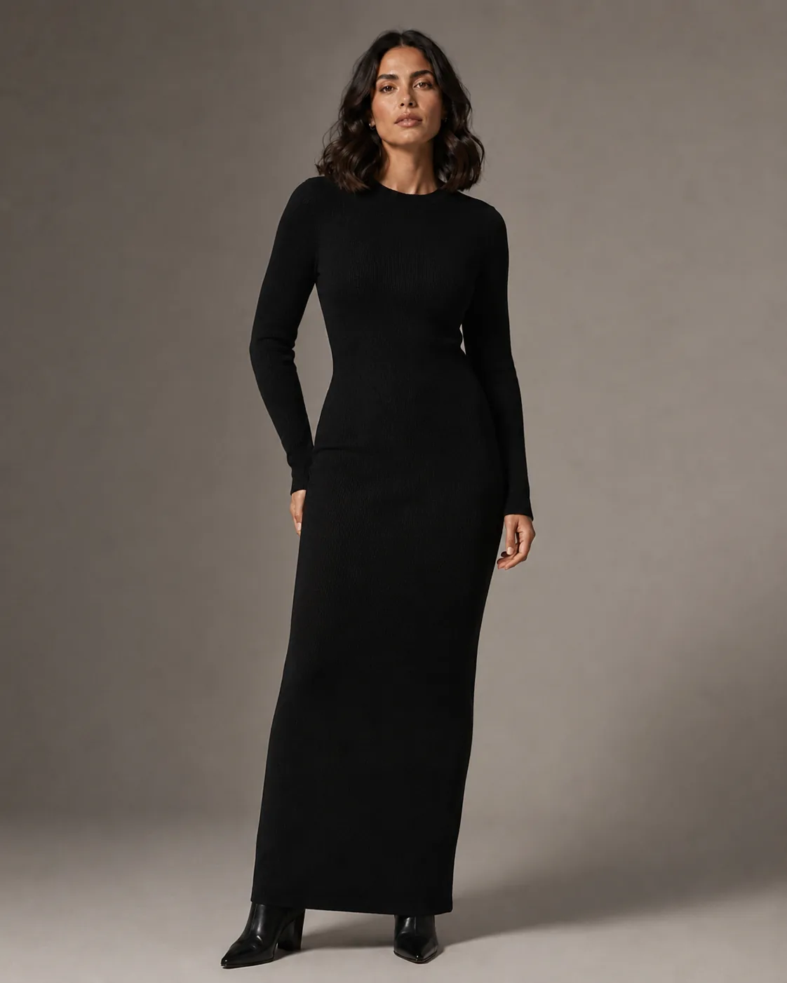 Collection look 6 — same model, consistent setup across all 12 outfits