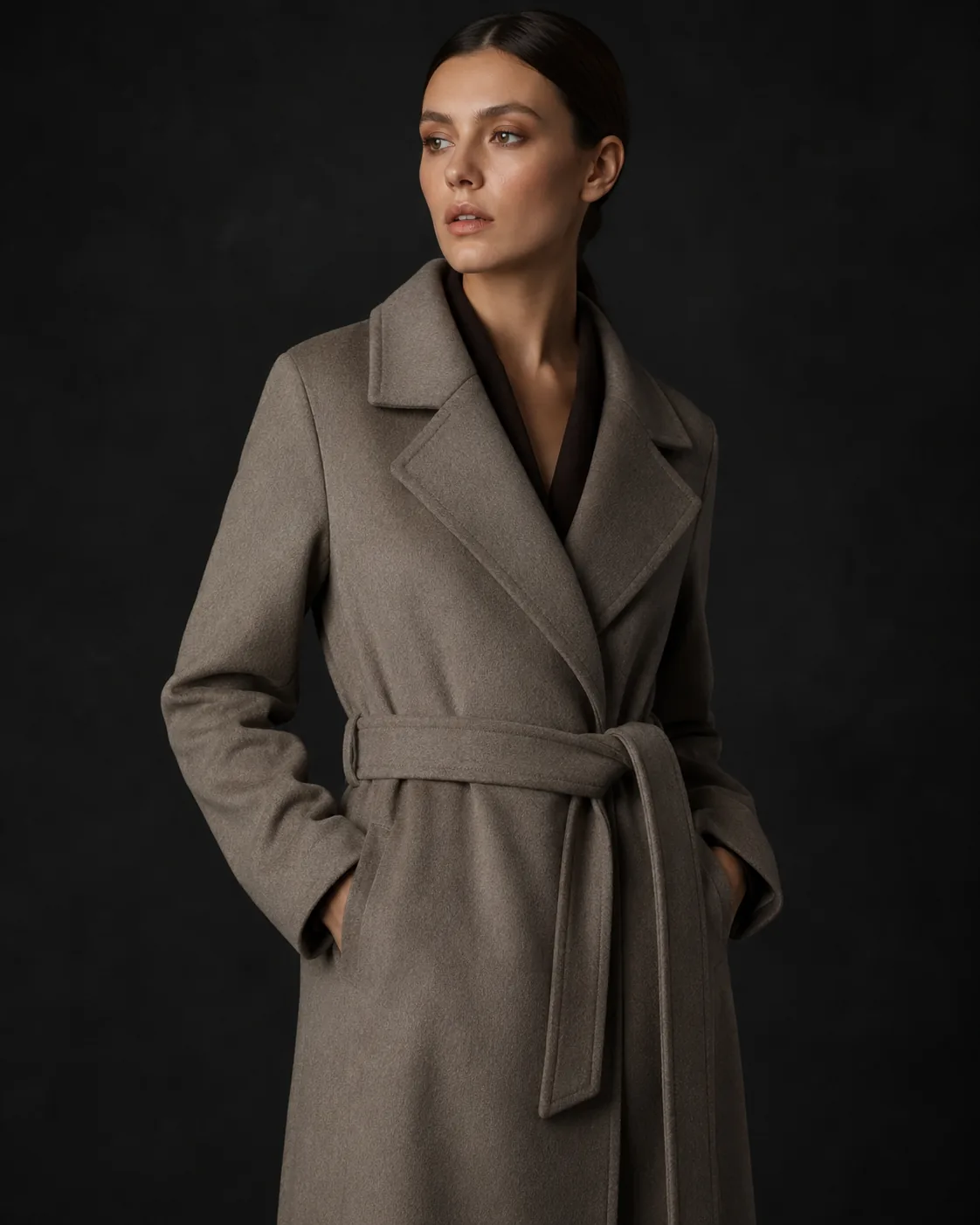 Collection look 12 — same model, consistent setup across all 12 outfits